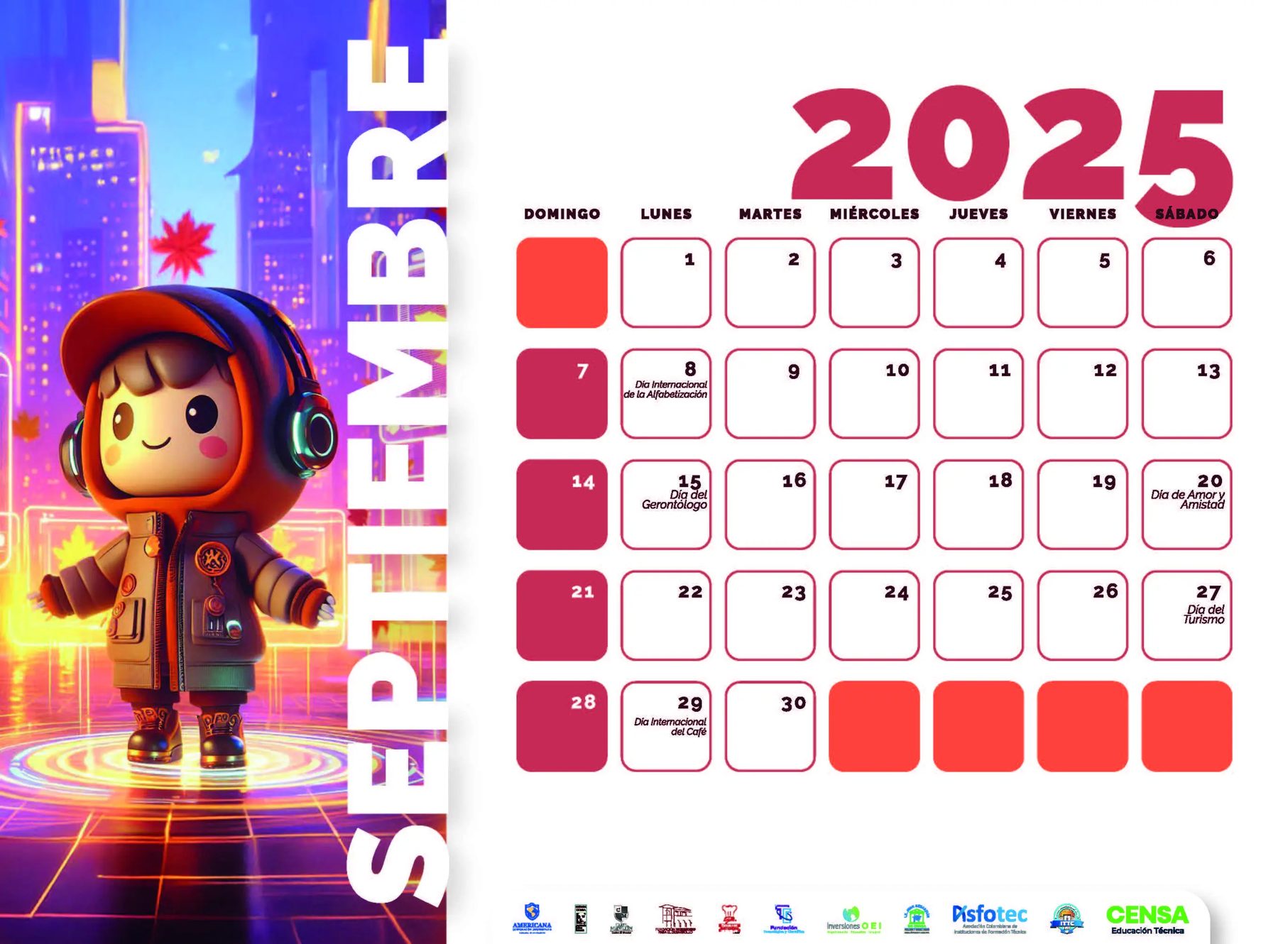 Calendario CENSA